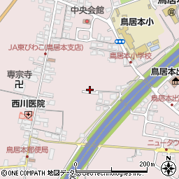 滋賀県彦根市鳥居本町1862-7周辺の地図