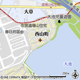 愛知県春日井市西山町1617-49周辺の地図