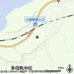 島根県出雲市多伎町小田672周辺の地図