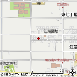 愛知県一宮市明地江端250周辺の地図