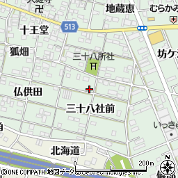 愛知県一宮市大和町妙興寺三十八社前15周辺の地図