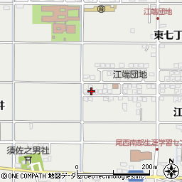 愛知県一宮市明地江端252周辺の地図