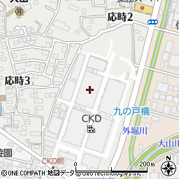 愛知県小牧市応時2丁目246周辺の地図