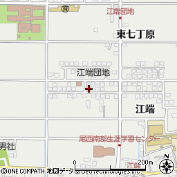 愛知県一宮市明地江端275周辺の地図