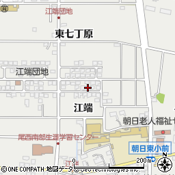 愛知県一宮市明地江端293周辺の地図