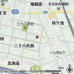 シャトレ妙興寺周辺の地図