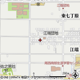 愛知県一宮市明地江端249周辺の地図