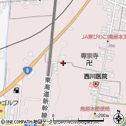滋賀県彦根市鳥居本町2342周辺の地図