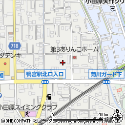 神奈川県小田原市鴨宮369-2周辺の地図