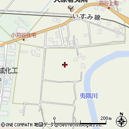 千葉県いすみ市苅谷20周辺の地図