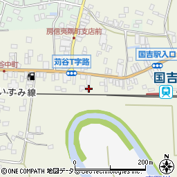 千葉県いすみ市苅谷227周辺の地図