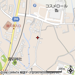 静岡県御殿場市竈454周辺の地図