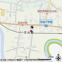 千葉県いすみ市苅谷141-2周辺の地図