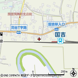 千葉県いすみ市苅谷258-1周辺の地図