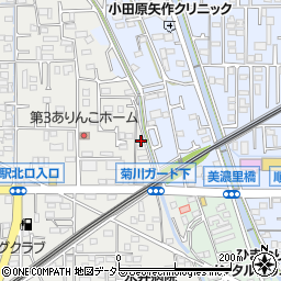 神奈川県小田原市鴨宮289周辺の地図