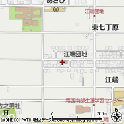 愛知県一宮市明地江端246周辺の地図