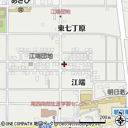 愛知県一宮市明地江端283周辺の地図