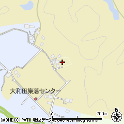 千葉県いすみ市大和田周辺の地図