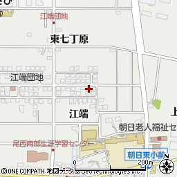 愛知県一宮市明地江端289周辺の地図