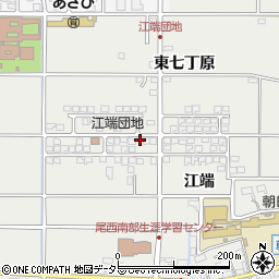 愛知県一宮市明地江端280周辺の地図