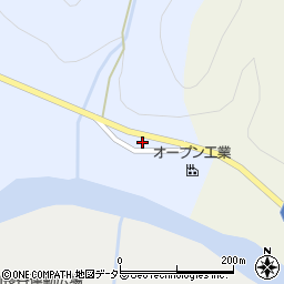 京都府南丹市美山町上司（丸山ノ下）周辺の地図