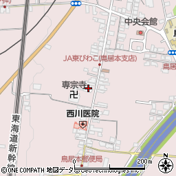 滋賀県彦根市鳥居本町1723周辺の地図