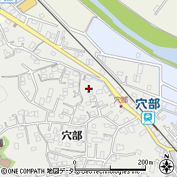 神奈川県小田原市穴部427周辺の地図