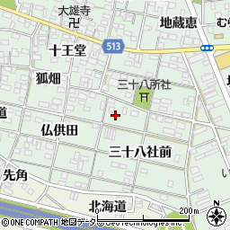 愛知県一宮市大和町妙興寺三十八社前19周辺の地図