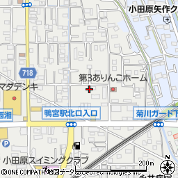 神奈川県小田原市鴨宮368周辺の地図