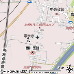 滋賀県彦根市鳥居本町1722周辺の地図