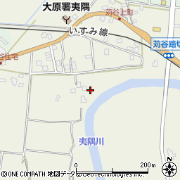 千葉県いすみ市苅谷49周辺の地図