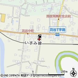 千葉県いすみ市苅谷141周辺の地図