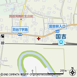 千葉県いすみ市苅谷254-1周辺の地図