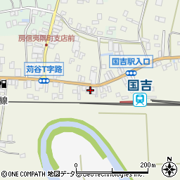 千葉県いすみ市苅谷254周辺の地図