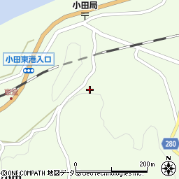 島根県出雲市多伎町小田587周辺の地図