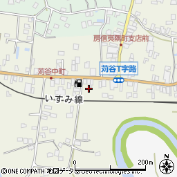 千葉県いすみ市苅谷151周辺の地図