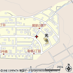 京都府福知山市駒場新町周辺の地図