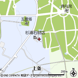 静岡県富士宮市上条1994周辺の地図
