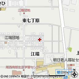 愛知県一宮市明地江端201周辺の地図