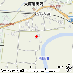 千葉県いすみ市苅谷36周辺の地図