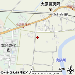 千葉県いすみ市苅谷8-1周辺の地図