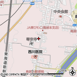 滋賀県彦根市鳥居本町1720周辺の地図