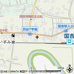 千葉県いすみ市苅谷225周辺の地図