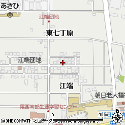 愛知県一宮市明地江端204周辺の地図