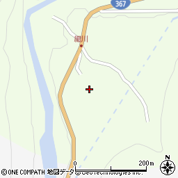 滋賀県大津市葛川細川町266周辺の地図