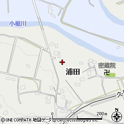 千葉県君津市浦田1313周辺の地図
