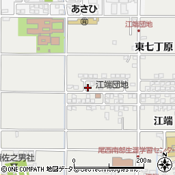 愛知県一宮市明地江端239周辺の地図