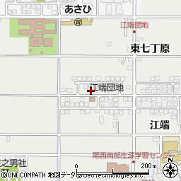 愛知県一宮市明地江端237周辺の地図