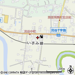 千葉県いすみ市苅谷133-1周辺の地図