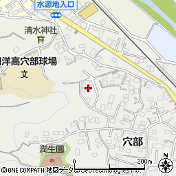 神奈川県小田原市穴部399周辺の地図